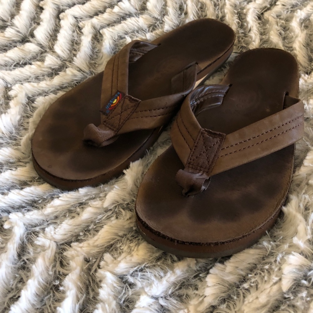 Rainbows sandals size 7